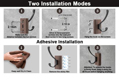 Command Hooks On Wood