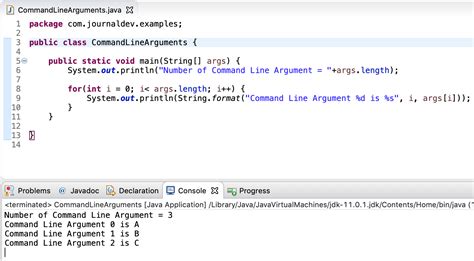 command line arguments in java simple program