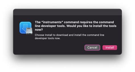command line developer tools mac size