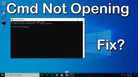 command prompt commands not working
