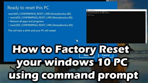 command prompt reset command