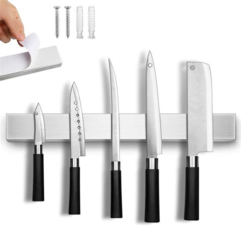 Command Strip Magnetic Knife Holder