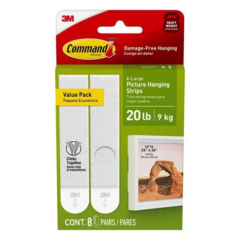Command Strips For Pictures Weight