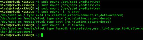 Command To Check Mount Point Space In Unix