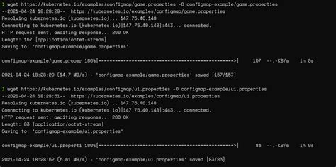 Command Used To Create Configmap From File