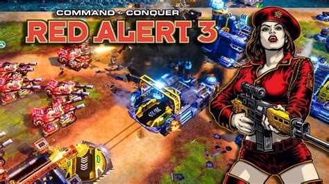 C&C Red Alert 3 Testing Super Cannons (Mod RA3 Epic War) YouTube
