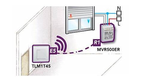 Commande volets roulants radio Yokis MVR500ERPX... Achat