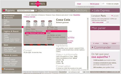 commande en ligne monoprix