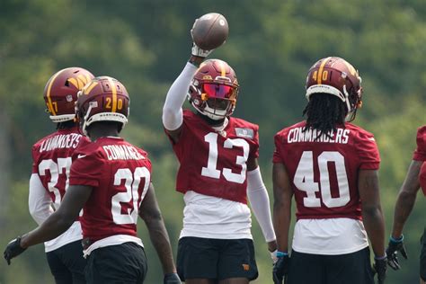 Commanders Defense Practice