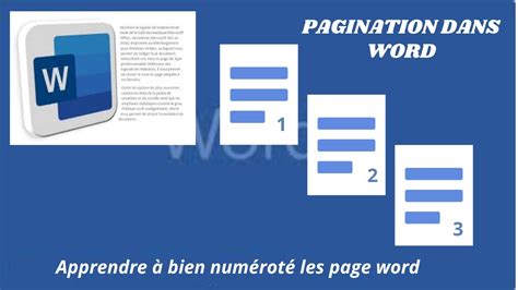 Pagination Word Comment numéroter ses pages dans Word