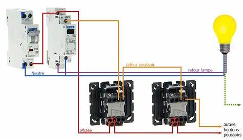 Comment Brancher Un Interrupteur Poussoir Branchement Bouton Legrand Neptune Capteur