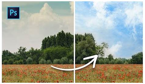 Remplacer le ciel facilement avec Photoshop [Tuto] - YouTube