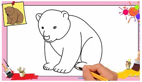 Comment dessiner un ours polaire | Polar bear drawing, Bears drawing