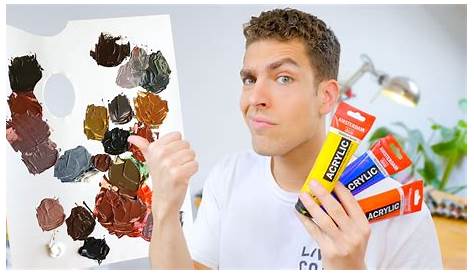 comment faire du marron en peinture YouTube