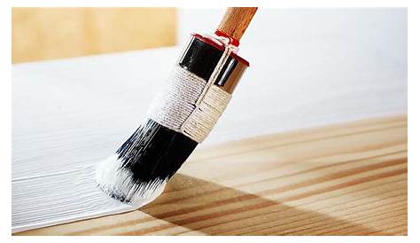 peindre un meuble en bois en laque blanc