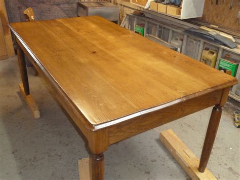 Et hop, une toute nouvelle vieille table ! Vieille table en bois