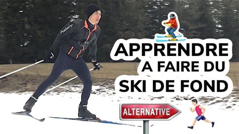 comment apprendre le ski de fond