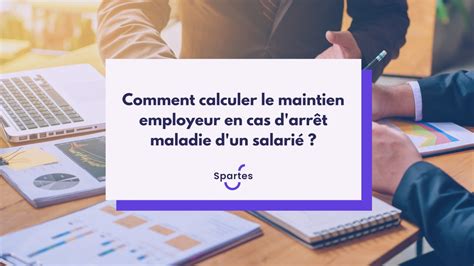 comment calculer le maintien employeur