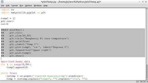 comment code block in python