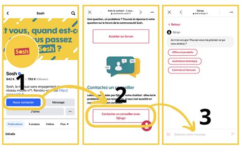 Contacter un conseiller désespéremment Communauté Sosh