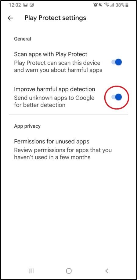 Comment Desactiver Play Protect Android