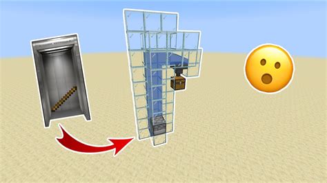 comment faire un ascenseur dans minecraft