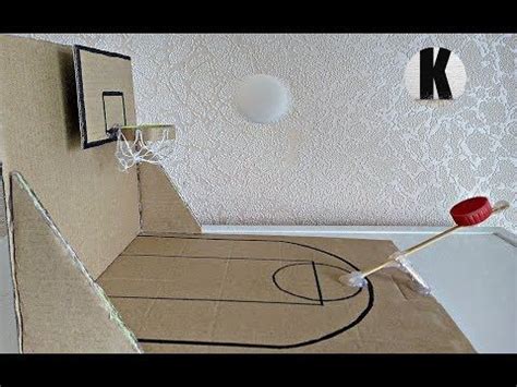 comment faire un terrain de basket en papier