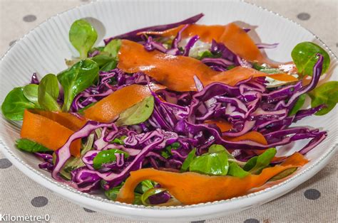 comment faire une salade de chou rouge