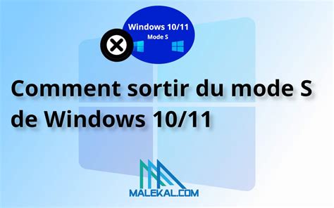 comment quitter mode s windows