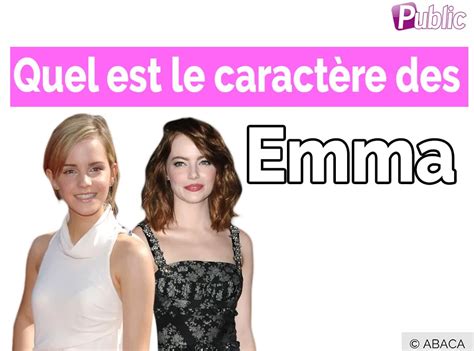 comment sont les emma