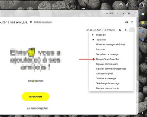 Comment bloquer une adresse mail sur Webmail Free
