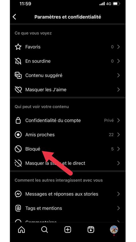 Comment bloquer un compte sur Instagram