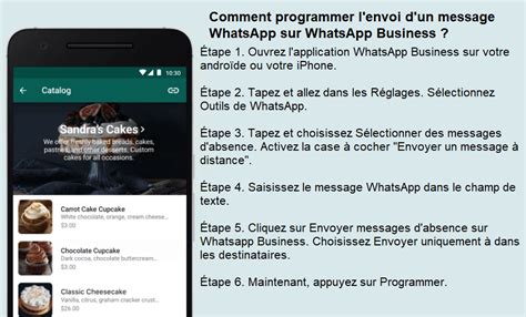 Comment programmer un message sur WhatsApp