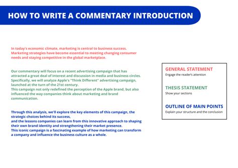 commentary introduction example