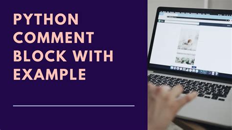 commenting a block in python