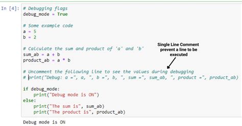 comments in python script