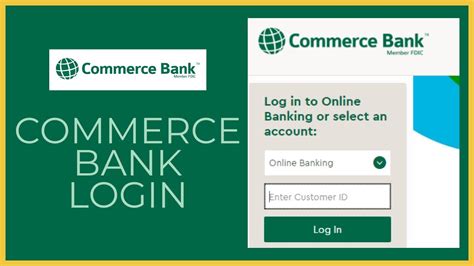 commerce bank login to my account