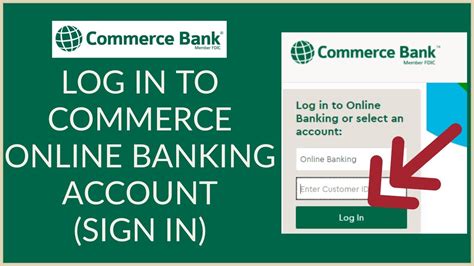 commerce bank login-in account