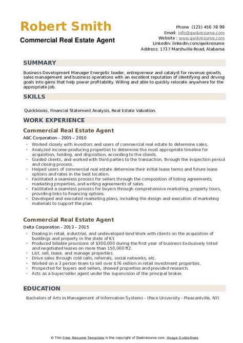 Amazing Real Estate Resume Examples to Get You Hired