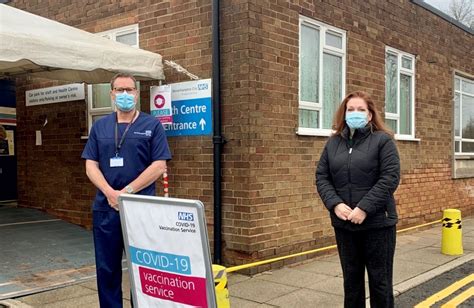 Covid19 Mass vaccination hub opens in Peterborough's City Care Centre