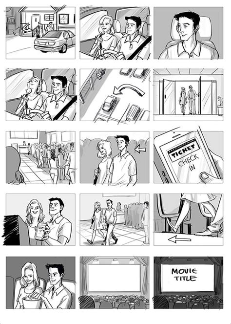 Commercial Storyboard by 0a89c6e3