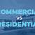 commercial vs residential real estate agent