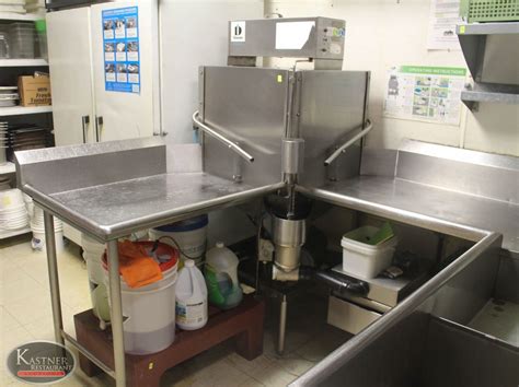 Commercial Dishwasher Corner Unit