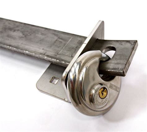 commercial door bar lock