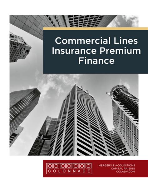 commercial insurance premium financing