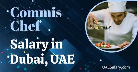 commis chef salary in dubai