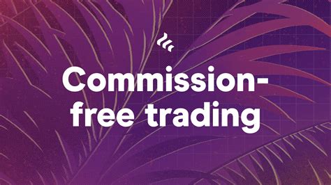 commission free trading meaning