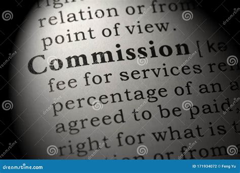commission meaning in law