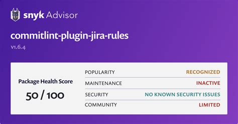 commit lint rules