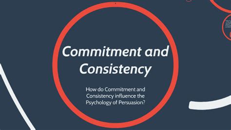 commitment and consistency psychology